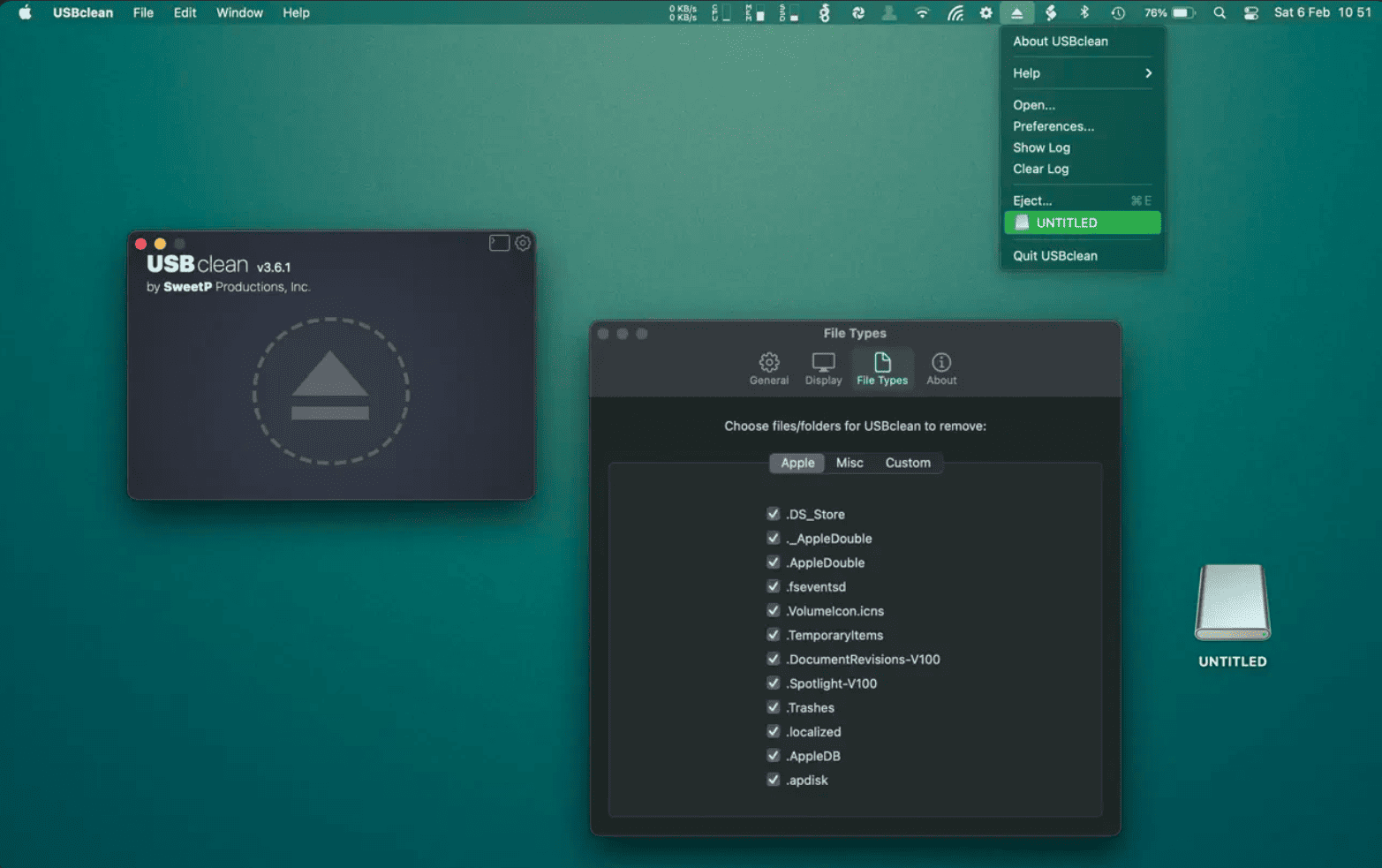 USBclean v4.4 macOS