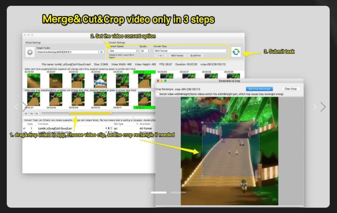 Video Cut&Crop&Join v4.3 macOS 1