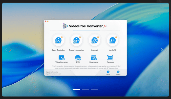 VideoProc Converter AI v7.9 (2025092801) macOS 1