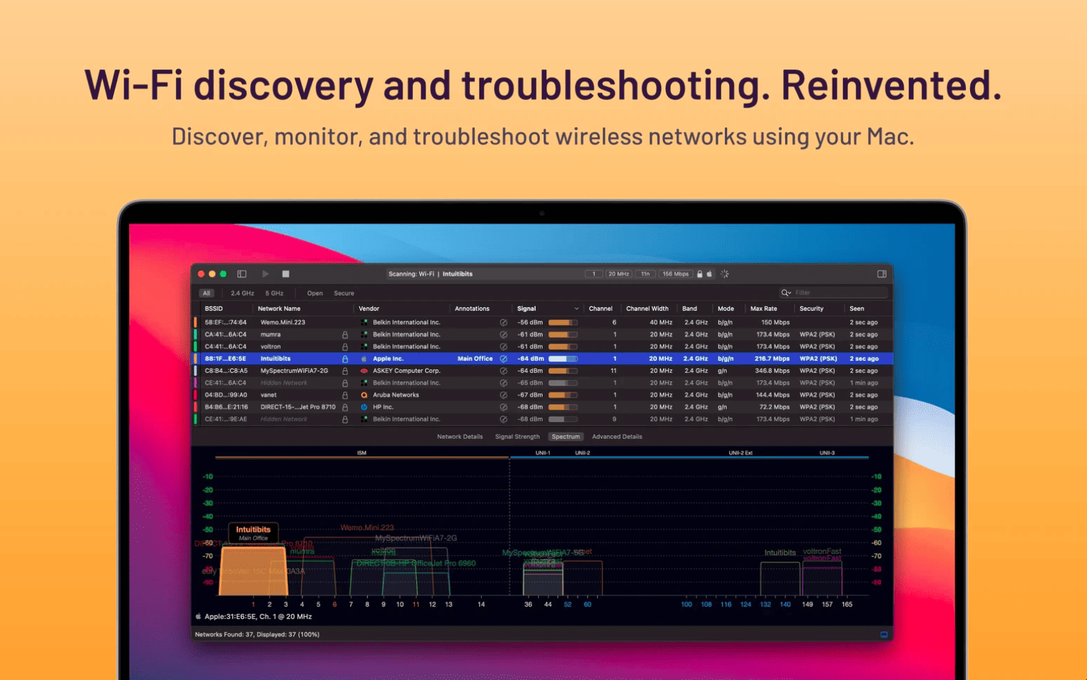 WiFi Explorer Pro v3.8.1 macOS