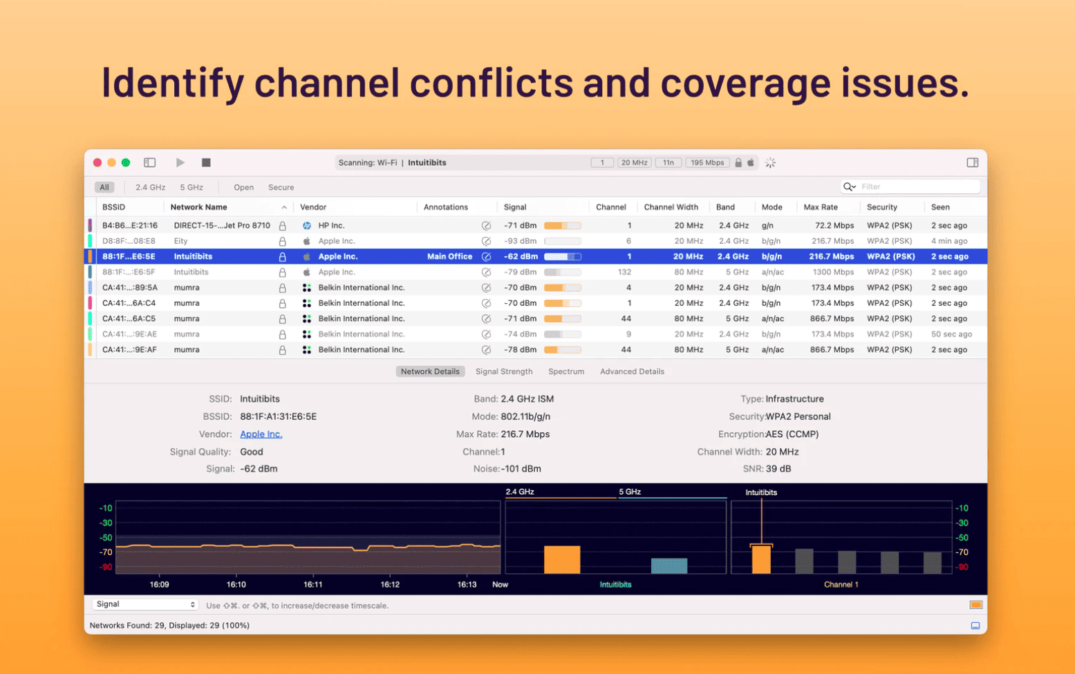 WiFi Explorer Pro v3.8.1 macOS
