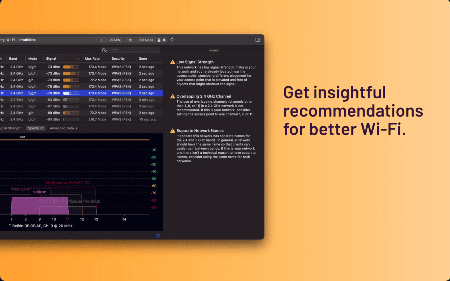 WiFi Explorer Pro v3.8.1 macOS