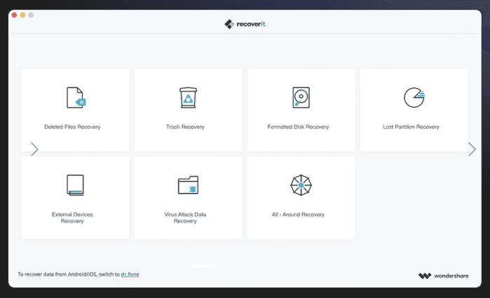 Wondershare Recoverit v14.0.1.5 macOS 1