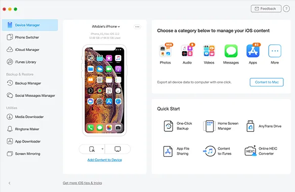 AnyTrans for iOS