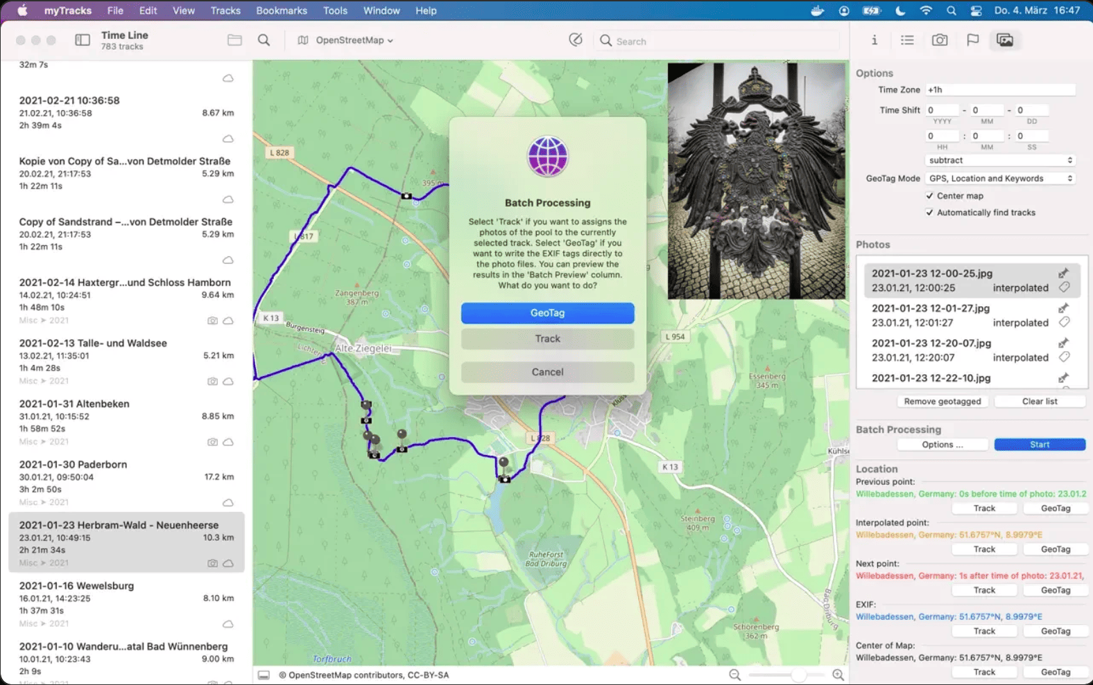myTracks v4.4.4 macOS