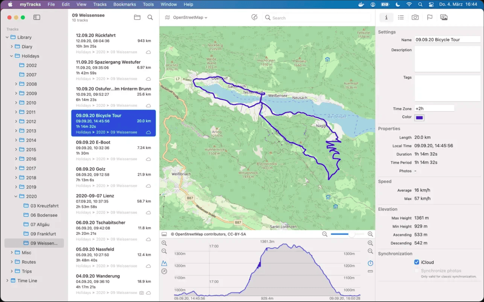 myTracks v4.4.4 macOS