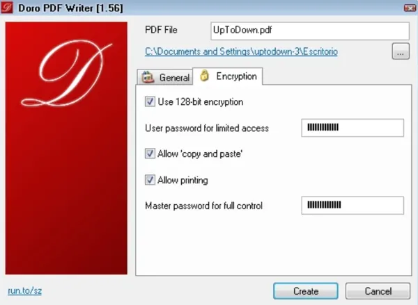 Doro PDF Writer