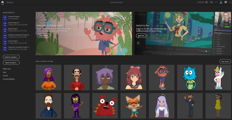Adobe Character Animator