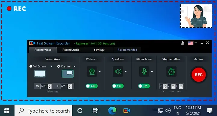 Fast Screen Recorder