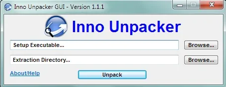 Inno Setup Unpacker