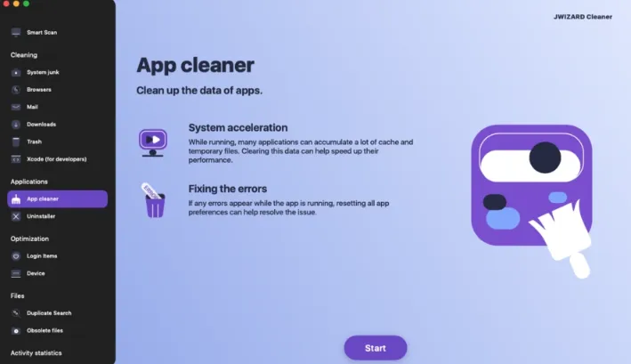 JWIZARD Cleaner