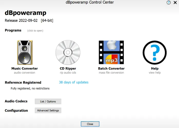 dBpoweramp Music Converter