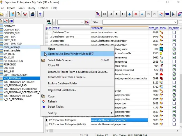 Exportizer Enterprise