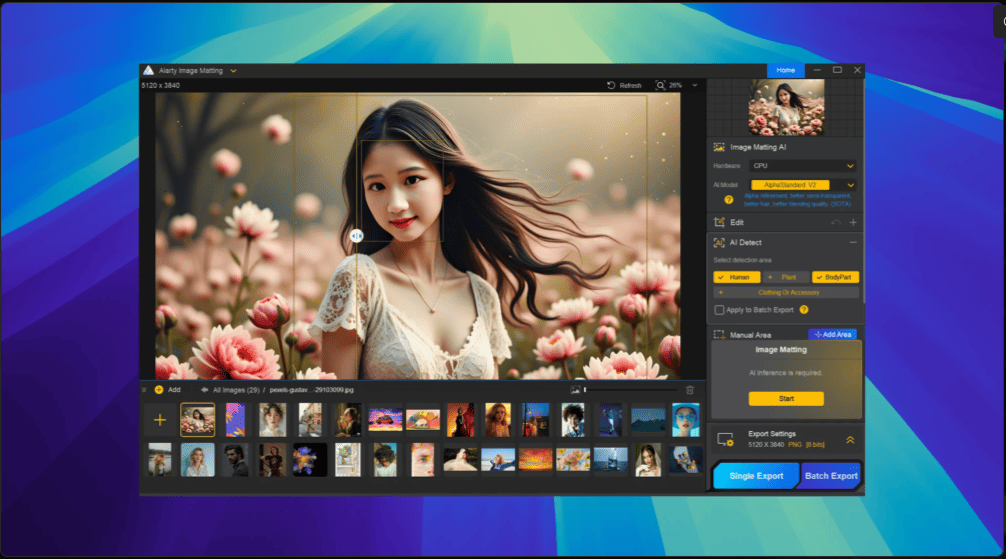 AIArty Image Matting v2.6 Multilingual
