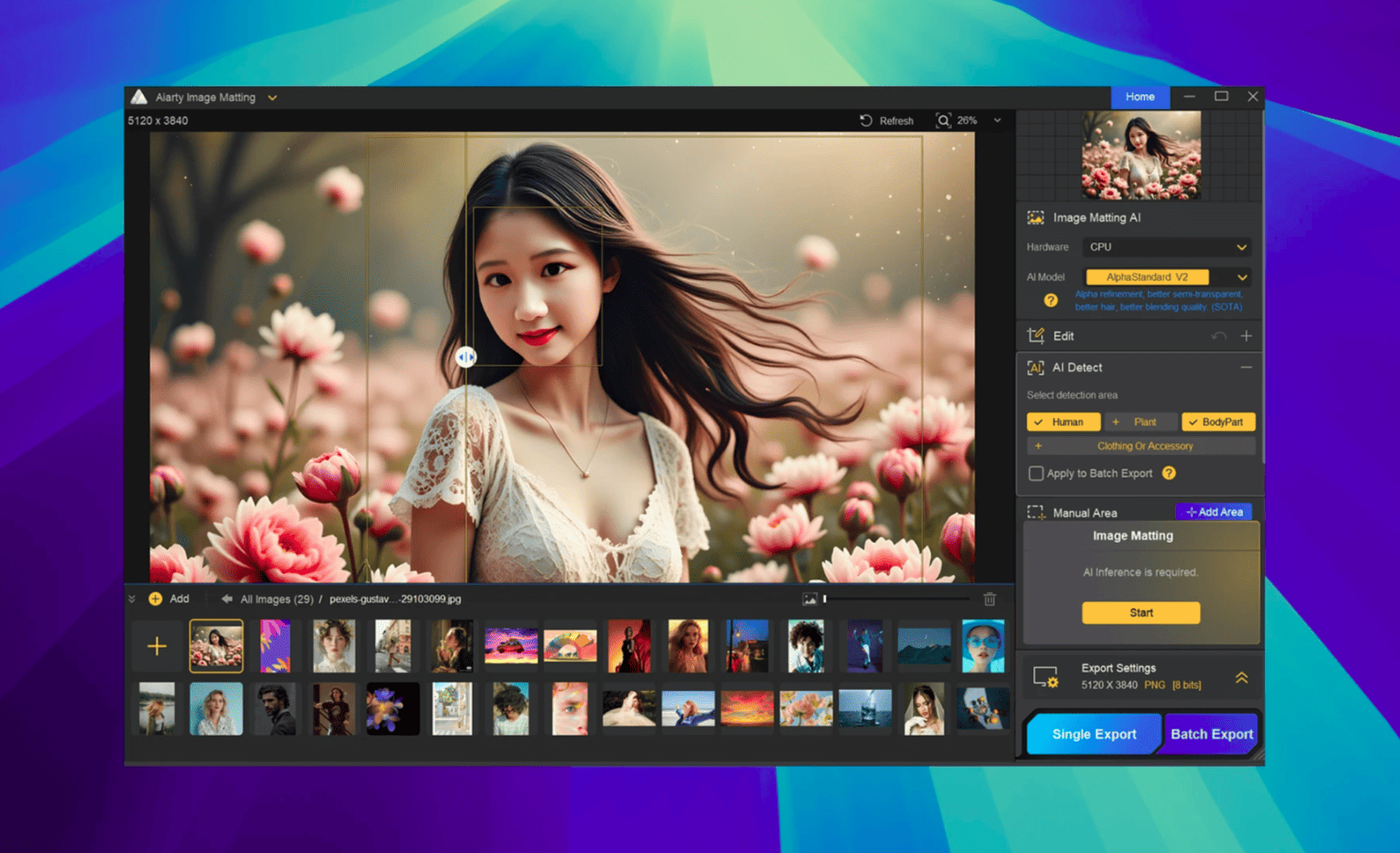 Aiarty Image Matting v2.6 macOS