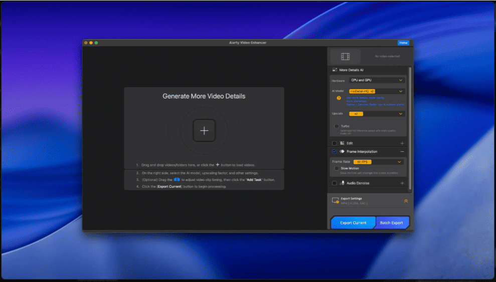 Aiarty Video Enhancer v3.0