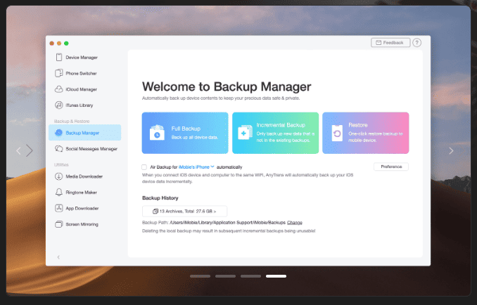 AnyTrans for iOS v8.9.13 (20250911) macOS 4