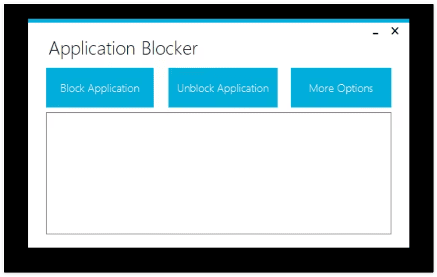 Application Blocker v2.2