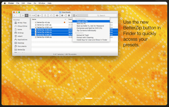 BetterZip v5.4.0 macOS 3