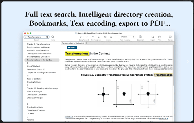 CHM Reader Pro v2.8.7 macOS