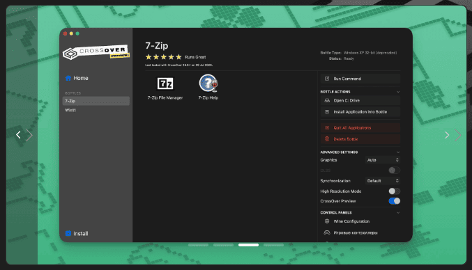 CrossOver v25.1.1 macOS 3