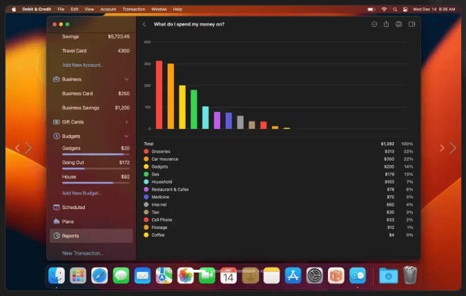 Debit & Credit Premium v7.5.0 macOS 1