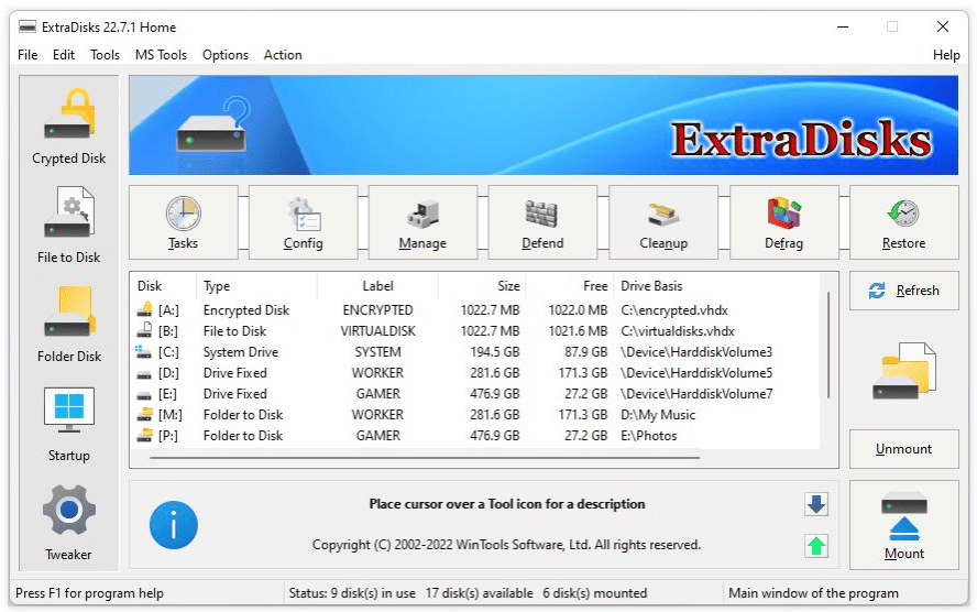 ExtraDisks Home v25.11.1 Multilingual