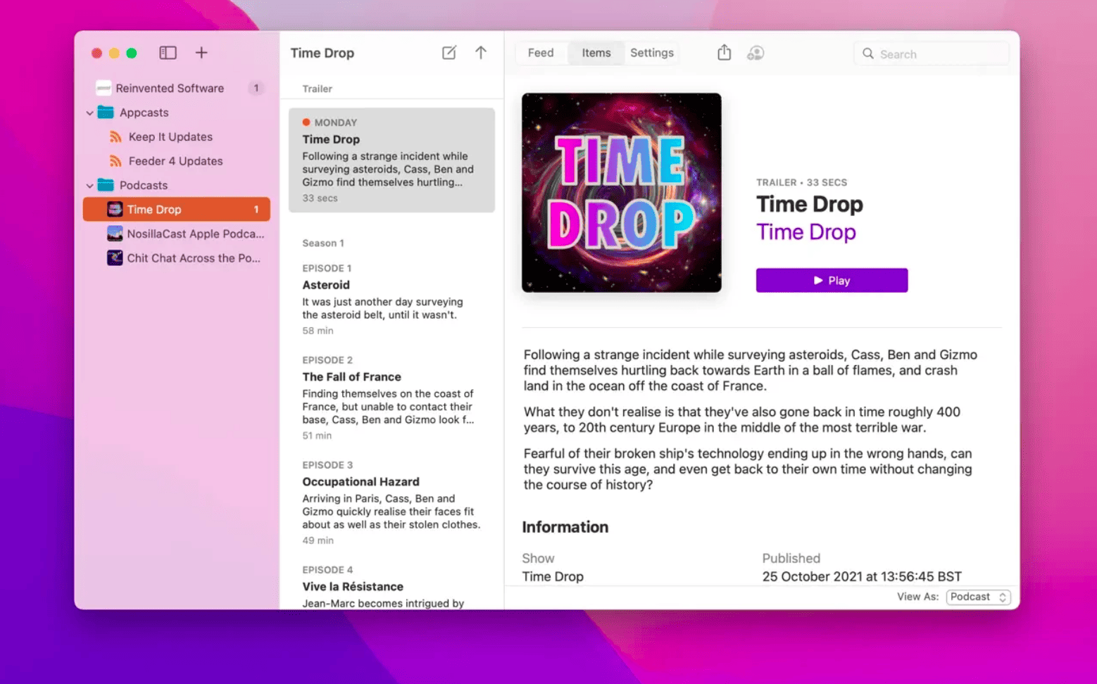 Feeder v4.8.2 macOS 2025