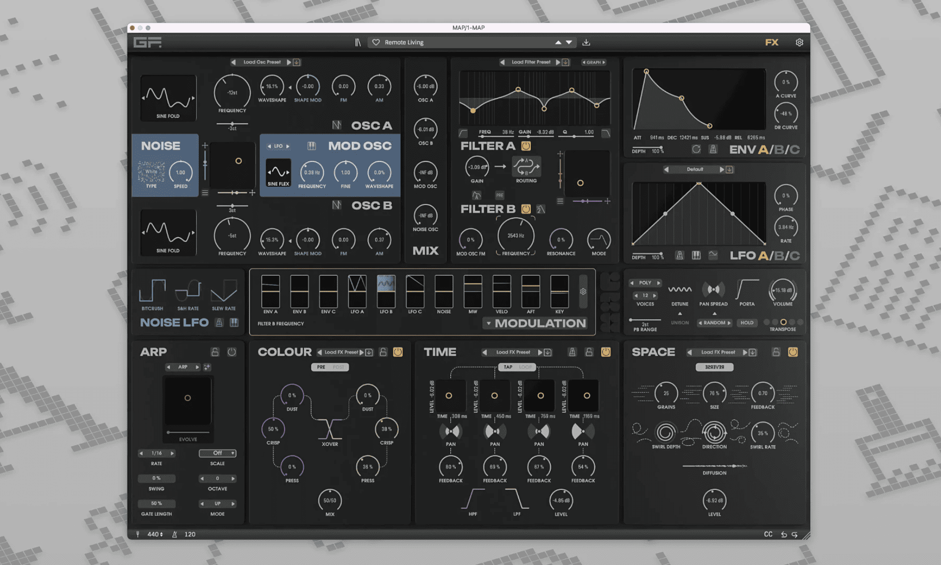 GForce MAP v1.0.4 macOS 2025