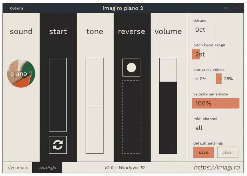 Imagiro Piano 2.2.311 macOS