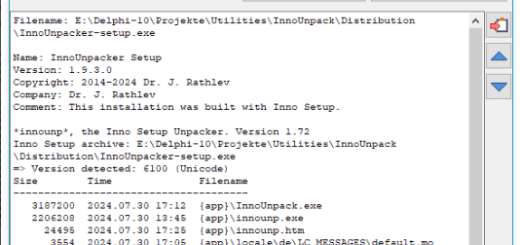 Inno Setup Unpacker v2.1.0