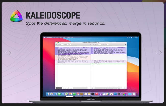 Kaleidoscope v6.3.0 macOS 1