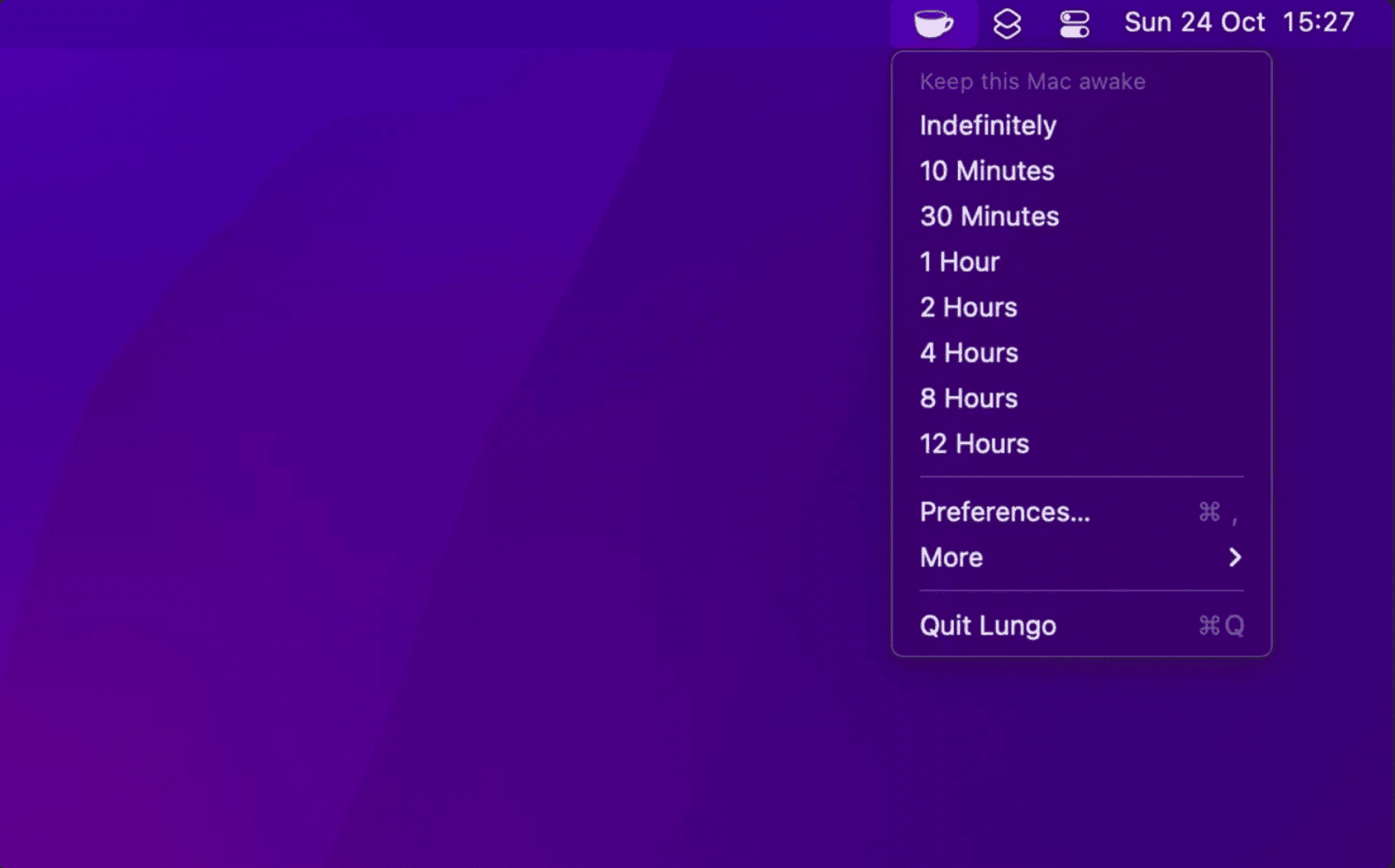 Lungo v2.7.2 macOS
