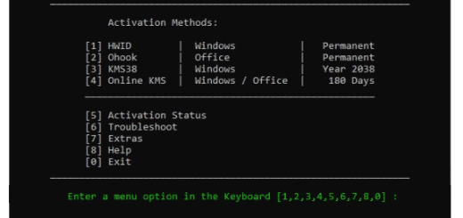 Microsoft Activation Scripts v3.9