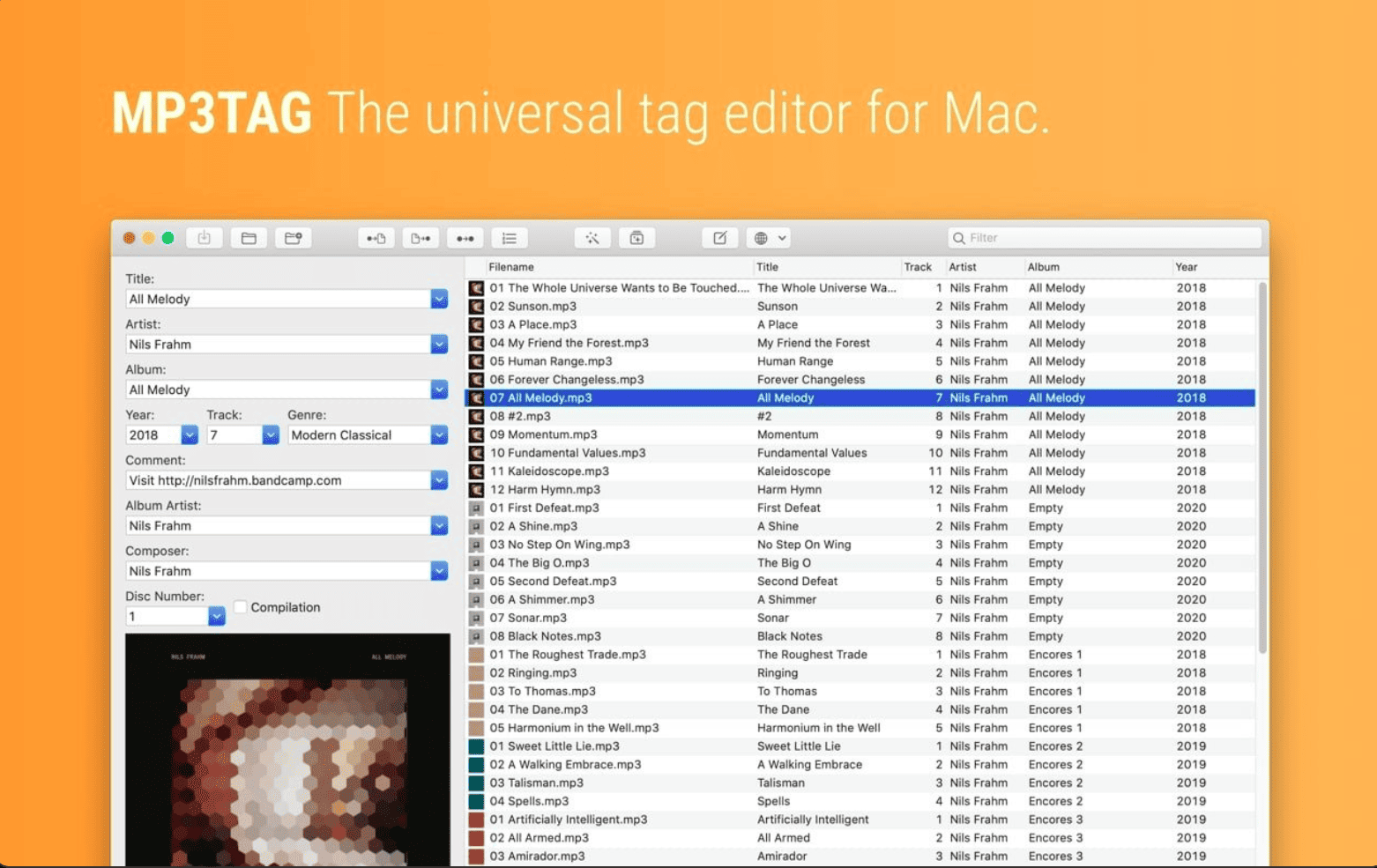 Mp3tag v1.9.11 macOS 2025