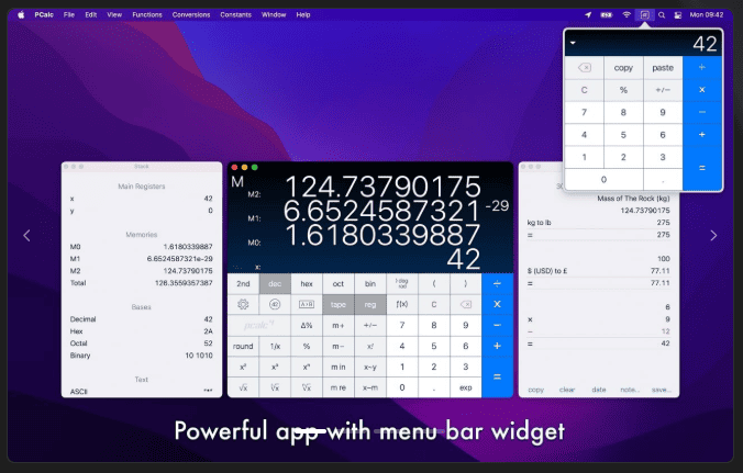 PCalc v4.11.1 macOS