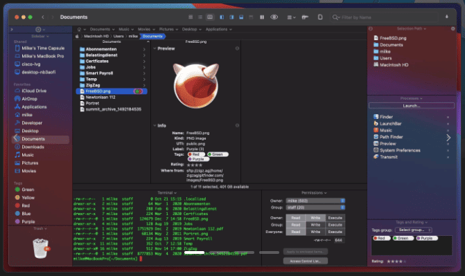 Path Finder 2204 macOS