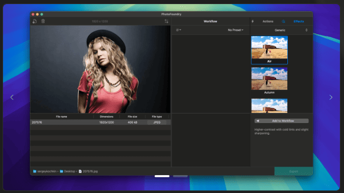 PhotoFoundry v1.2.6 macOS