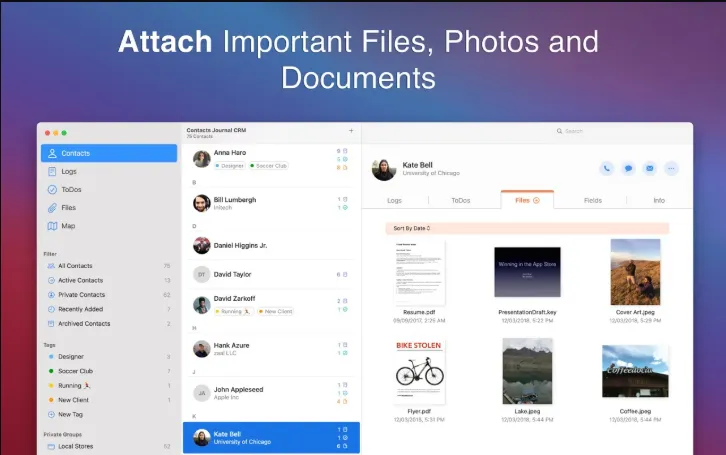 Contacts Journal CRM 3.3.3 mac