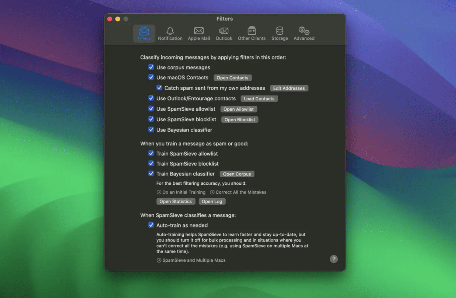 SpamSieve v3.2.12 macOS