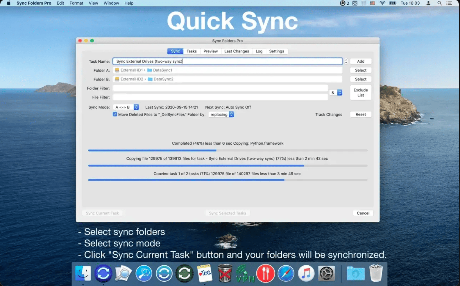 Sync Folders Pro v4.7.7 macOS