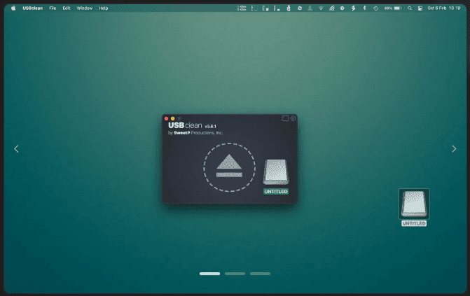 USBclean v4.4.1 macOS