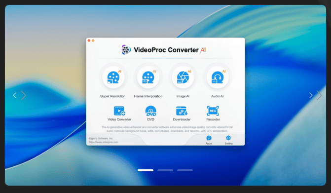 VideoProc Converter AI v8.5 (2025110301) macOS 1