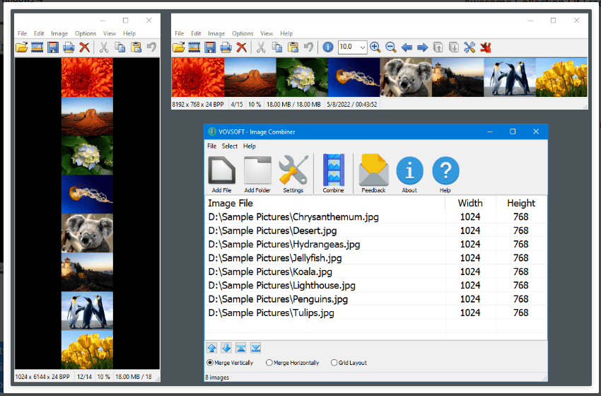 VovSoft Image Combiner v2.0