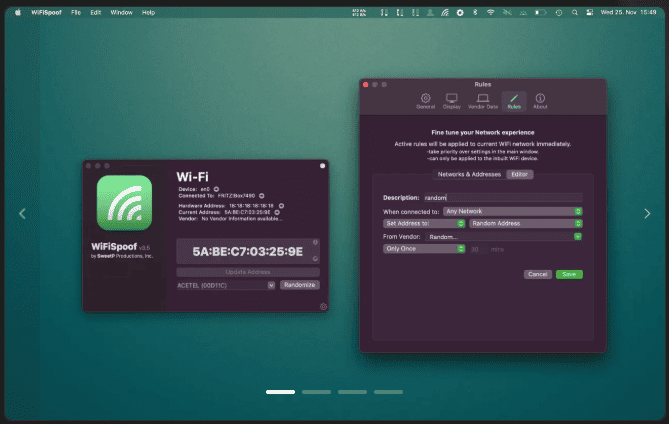 WiFiSpoof v4.1.2 macOS