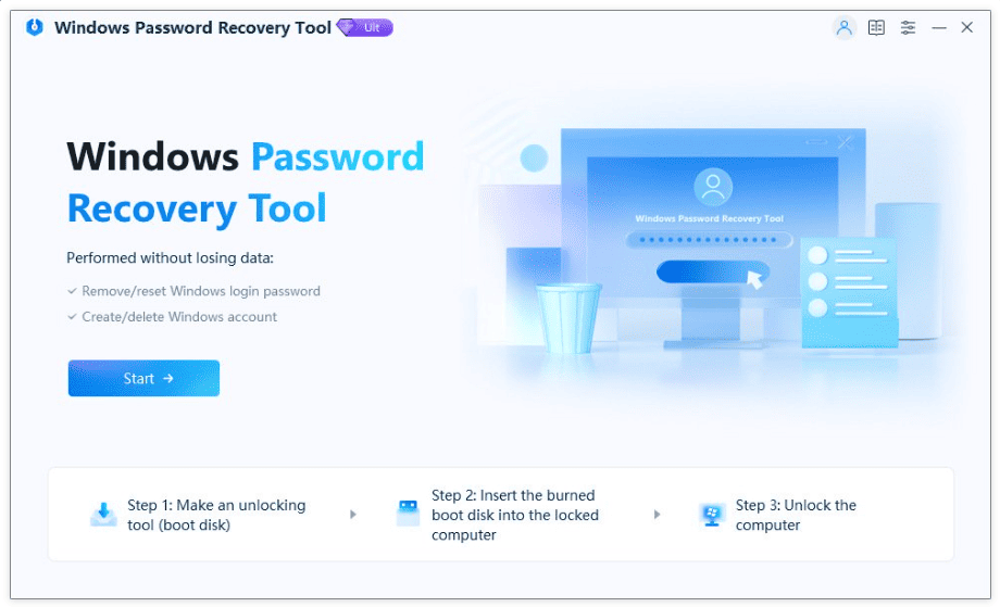 Windows Password Recovery Tool Ultimate v8.5.0.5 Multilingual