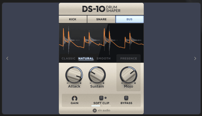XLN Audio DS-10 Drum Shaper v1.3.5 macOS