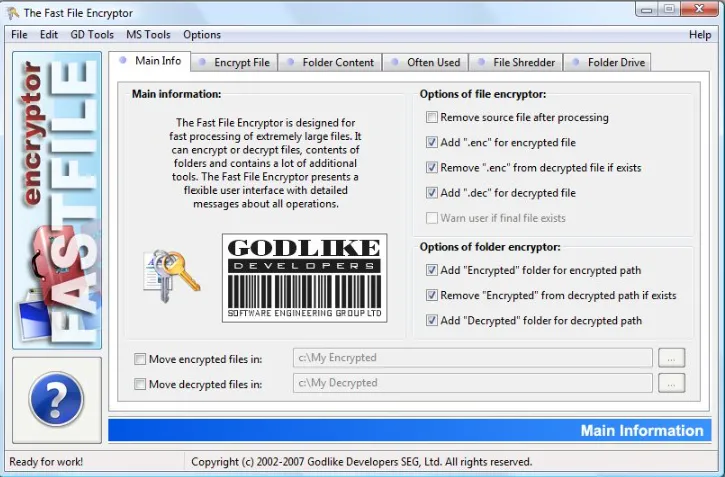 Fast File Encryptor