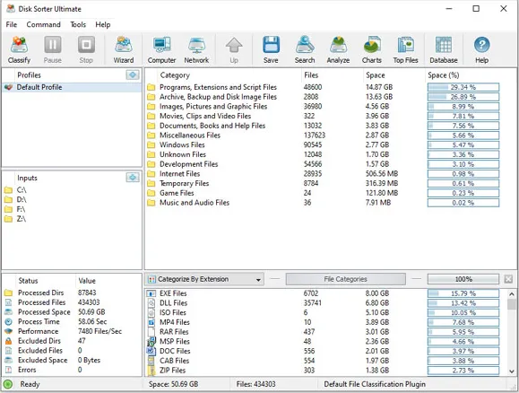 Disk Sorter