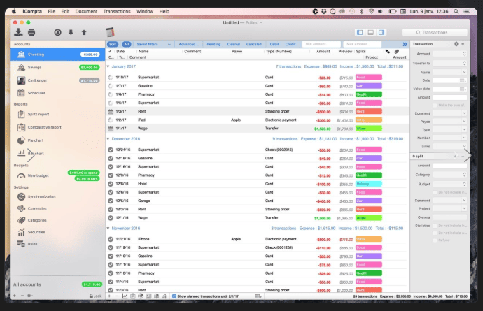 iCompta v6.2.0 macOS